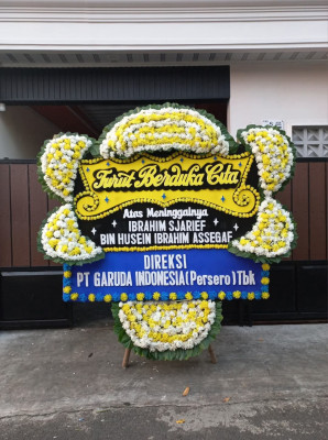 Papan Bunga Duka di Bukit Indah