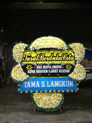 Papan Bunga Duka di Bukit Indah