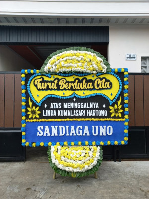 Papan Bunga Duka di Bukit Indah